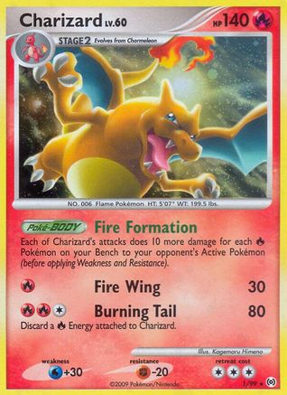 Charizard (1) [Arceus] Holofoil
