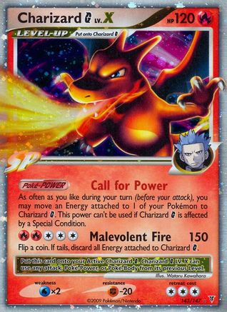 Charizard G Lv.X (143) [Supreme Victors] Holofoil