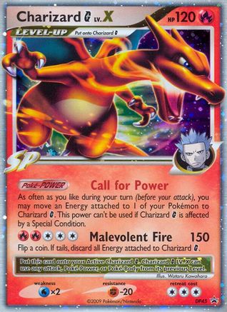 Charizard G LV.X - DP45 (DP45) [Diamond and Pearl Promos] Holofoil