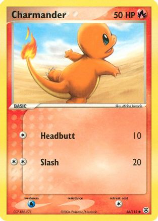 Charmander - 058/112 (58) [FireRed & LeafGreen]