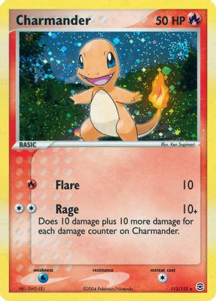 Charmander - 113/112 (113) [FireRed & LeafGreen]