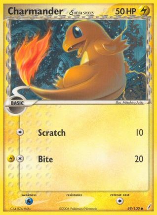 Charmander (Delta Species) (49) [Crystal Guardians]