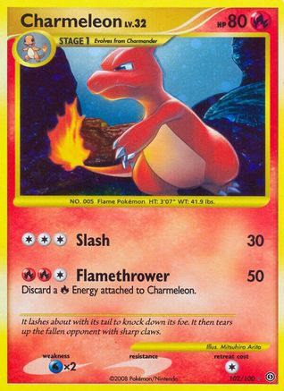 Charmeleon (102) [Stormfront] Holofoil