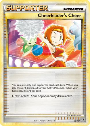 Cheerleader's Cheer (76) [Call of Legends] Reverse Holofoil