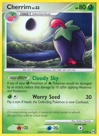 Cherrim (15) [Arceus] Reverse Holofoil