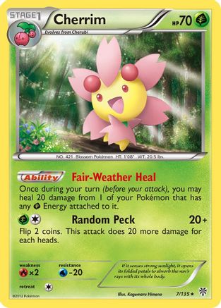Cherrim (7) [Plasma Storm] Reverse Holofoil