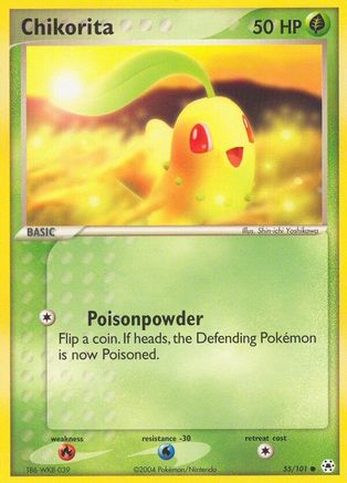 Chikorita (55) [Hidden Legends] Reverse Holofoil