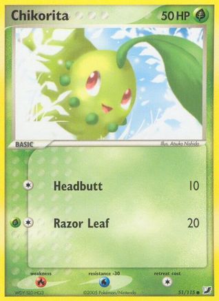 Chikorita (51) [Unseen Forces]