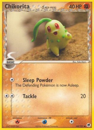 Chikorita (Delta Species) (44) [Dragon Frontiers]