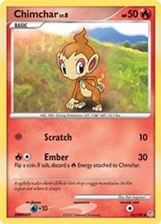 Chimchar (76) [Diamond and Pearl] Reverse Holofoil