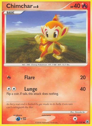 Chimchar (56) (56) [Majestic Dawn]