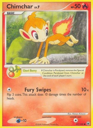 Chimchar (57) (57) [Majestic Dawn]