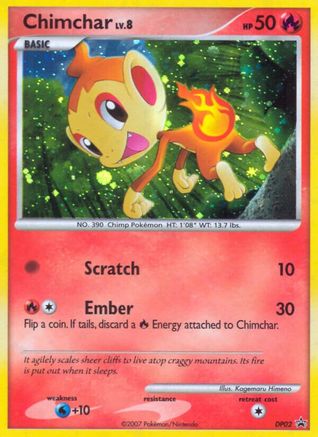 Chimchar - DP02 (DP02) [Diamond and Pearl Promos] Holofoil