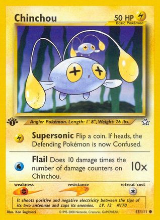 Chinchou (55) [Neo Genesis] 1st Edition
