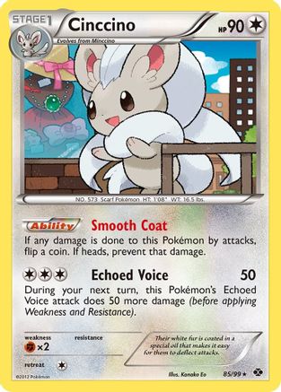 Cinccino (85) [Next Destinies] Reverse Holofoil