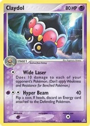 Claydol (38) [Holon Phantoms] Reverse Holofoil