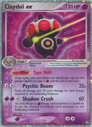 Claydol ex (93) [Power Keepers] Holofoil