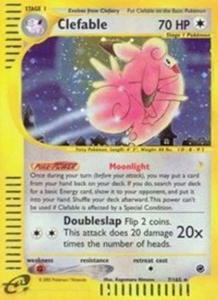 Clefable (7) (7) [Expedition] Holofoil
