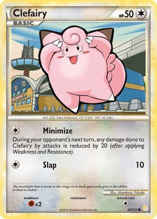 Clefairy (60) [HeartGold SoulSilver] Reverse Holofoil