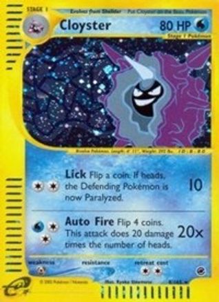 Cloyster (8) (8) [Expedition] Reverse Holofoil