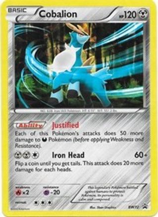 Cobalion - BW72 (BW72) [Black and White Promos] Holofoil