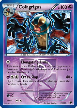 Cofagrigus (Team Plasma) (57) (57) [Plasma Freeze]