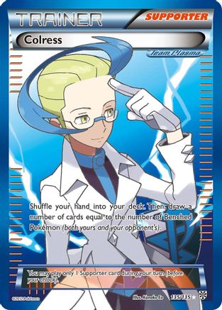 Colress (Team Plasma) (135 Full Art) (135) [Plasma Storm] Holofoil