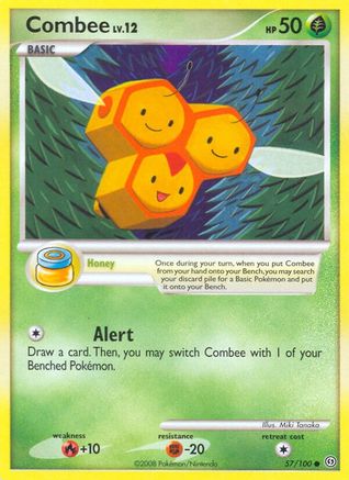 Combee (57) [Stormfront] Reverse Holofoil