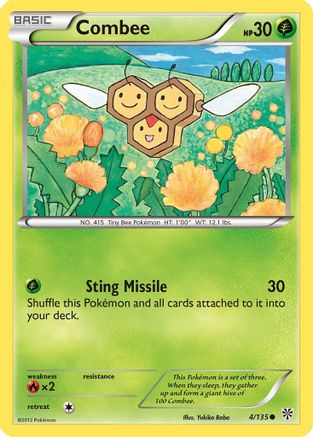 Combee (4) [Plasma Storm] Reverse Holofoil