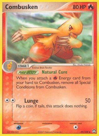 Combusken (29) [Power Keepers] Reverse Holofoil