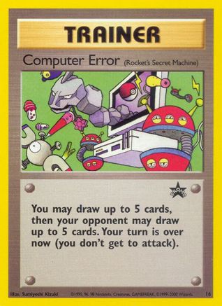 Computer Error (Rocket's Secret Machine) (16) [WoTC Promo]