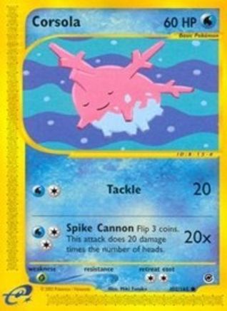 Corsola (102) [Expedition] Reverse Holofoil