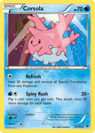 Corsola (36) [XY Base Set]