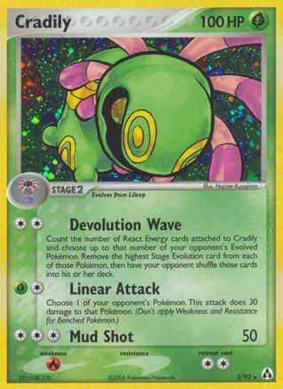 Cradily (3) [Legend Maker] Holofoil