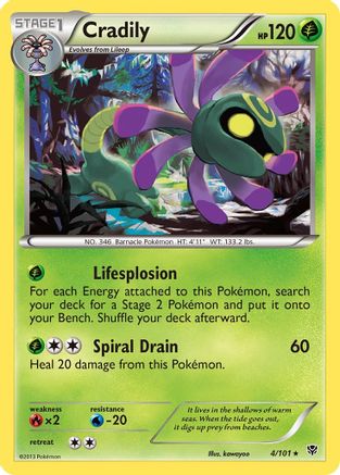 Cradily (4) [Plasma Blast]