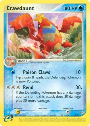 Crawdaunt - 13/97 (13) [Dragon]