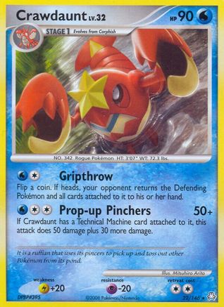 Crawdaunt (22) [Legends Awakened]