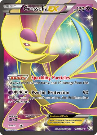 Cresselia EX (143 Full Art) (143) [Boundaries Crossed] Holofoil
