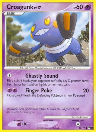 Croagunk (13) [POP Series 8] Holofoil