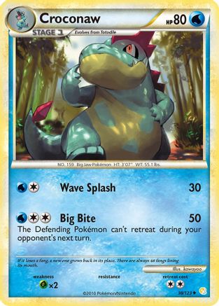 Croconaw (38) [HeartGold SoulSilver]