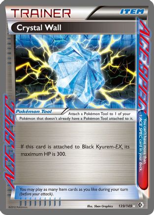 Crystal Wall (139) [Boundaries Crossed] Holofoil