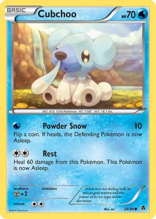 Cubchoo (28) (28) [Emerging Powers]