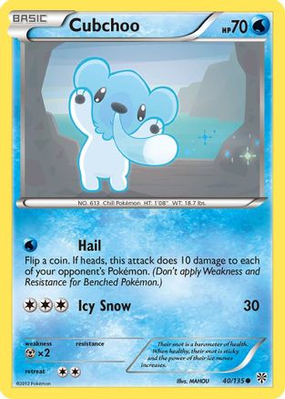 Cubchoo (40) [Plasma Storm] Reverse Holofoil