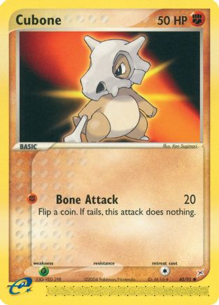 Cubone (40) [Team Magma vs Team Aqua]