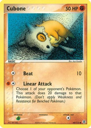 Cubone (60) [FireRed & LeafGreen]