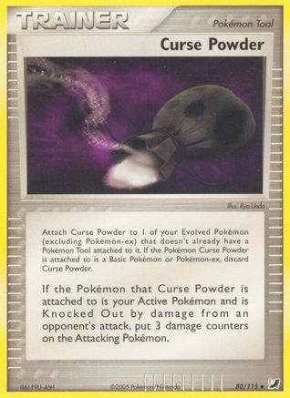 Curse Powder (80) [Unseen Forces] Reverse Holofoil