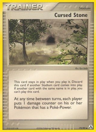 Cursed Stone (72) [Legend Maker] Reverse Holofoil