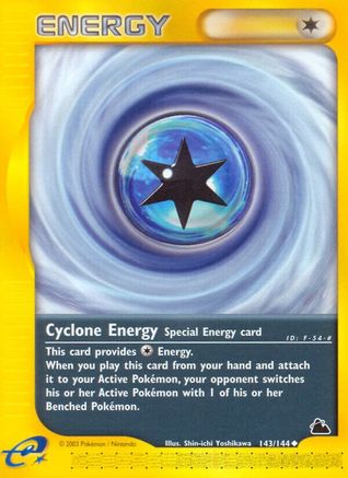 Cyclone Energy (143) [Skyridge] Reverse Holofoil