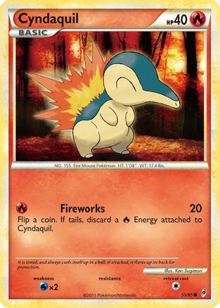 Cyndaquil (55) [Call of Legends]