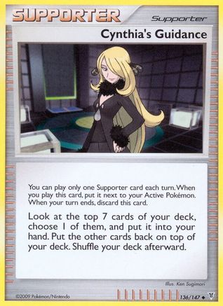 Cynthia's Guidance (136) [Supreme Victors] Reverse Holofoil